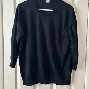 Navy Long Sleeve Sweater